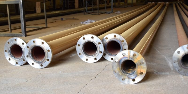 Telford Pipeline manufactured in house by Gas Pipe Works