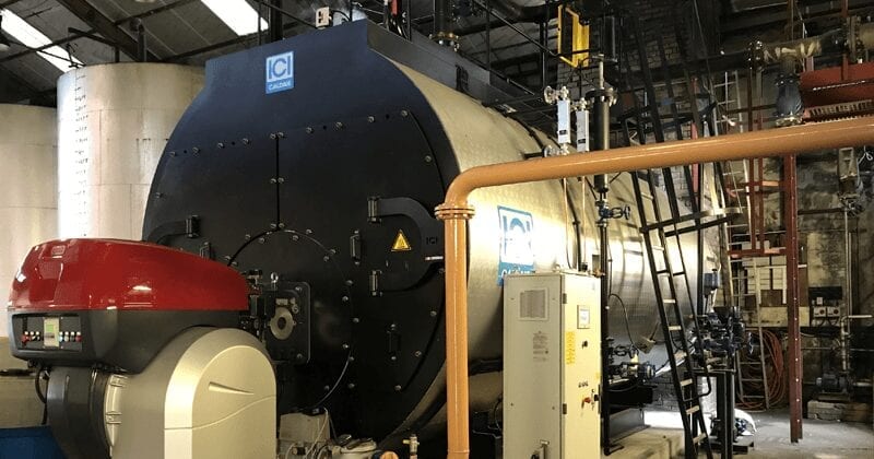 Plant room and boiler image
