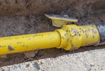 underground pipe repair squeeze off